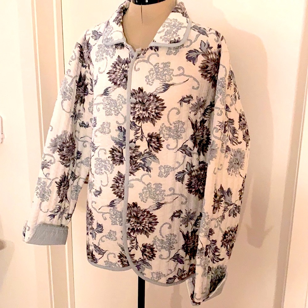 😃Reversible Cotton Jacket 1X NWOT